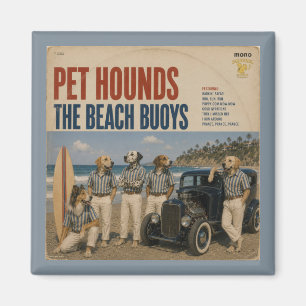 Imán El Álbum de Beach Buoys: una parodia