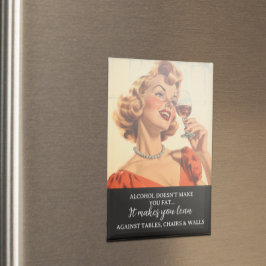 Imán El alcohol no te engorda