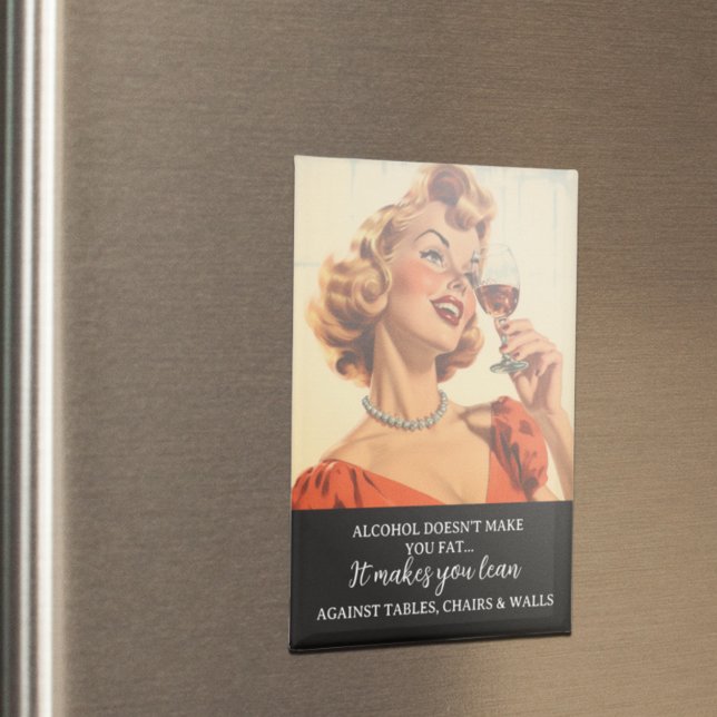 Imán El alcohol no te engorda  (Subido por el creador)