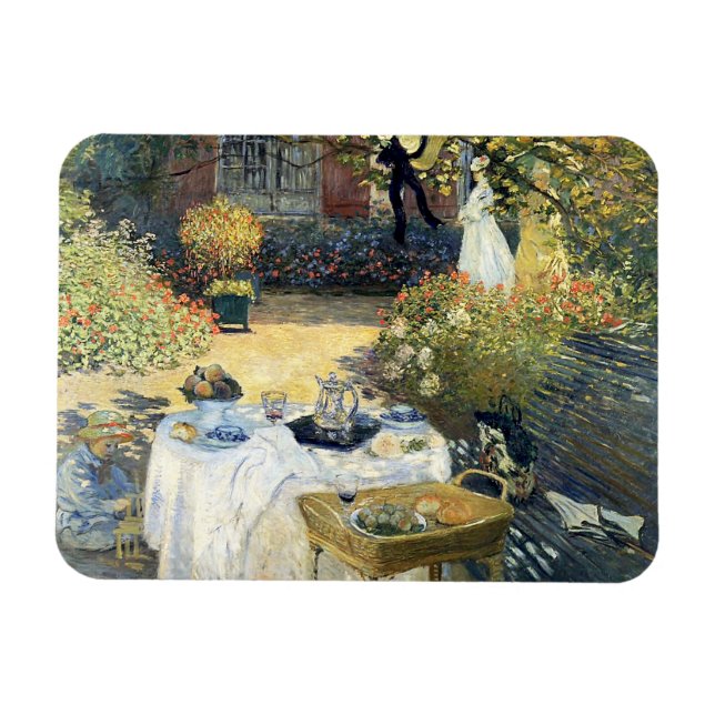 Imán El almuerzo Claude Monet (Horizontal)