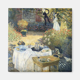 Imán El almuerzo Claude Monet