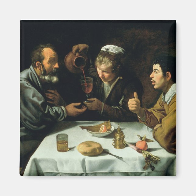 Imán El almuerzo de 1620 (Frente)