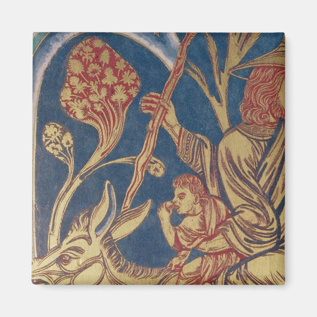 Imán El Altar Verduner, detalle de un borde de panel (Frente)