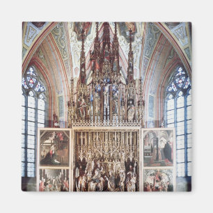 Imán El Altarpe de St. Wolfgang 1471-81