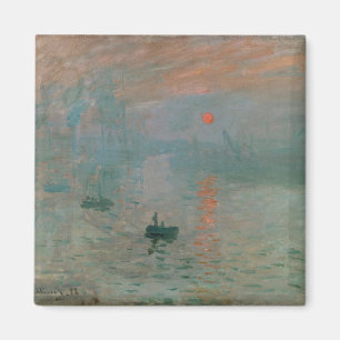 Imán El amanecer de la impresión de Claude Monet (levan