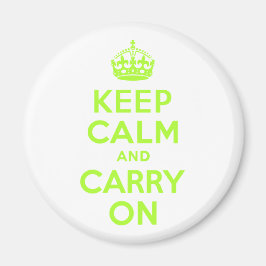 Imán El amarillo verde mantiene la calma y sigue adelan