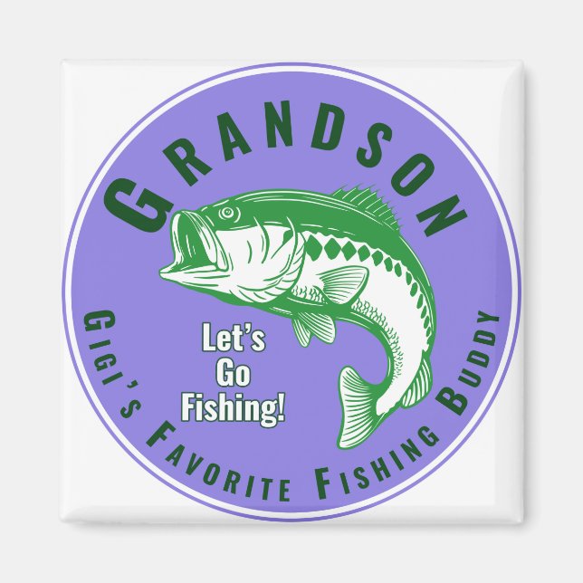 Imán El amigo pescador favorito de Mimi (Frente)