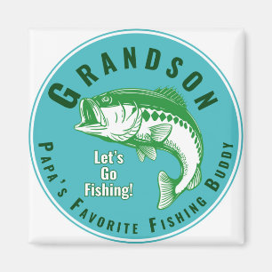 Imán El amigo pescador favorito de papá