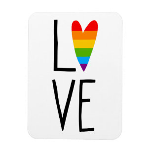 Imán El amor arcoiris