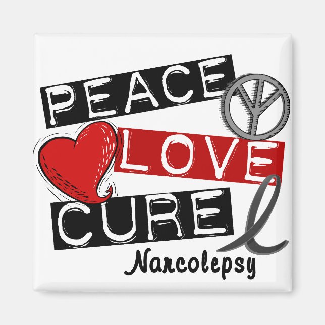 IMÁN EL AMOR DE LA PAZ CURE NARCOLEPSY (Frente)