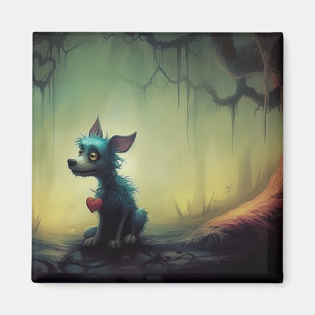 Imán El amor de un perro (Frente)