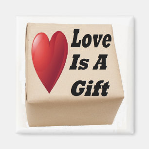 Imán El Amor Del Magnet Es Un Regalo