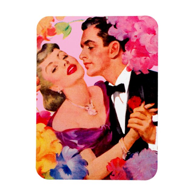 Imán El amor en flor (Vertical)