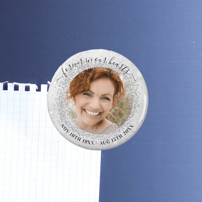 Imán El amor en memoria de los destellos de plata de la (Subido por el creador)