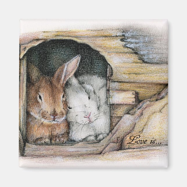 Imán El amor es... (Frente)