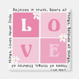 Imán El Amor Es... 1 Cor 13:6-7