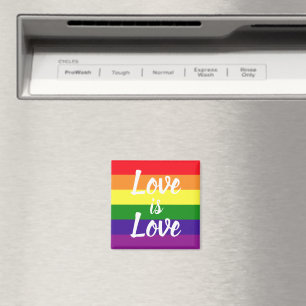 Imán El amor es amor Arcoíris Orgullo LGBTQ