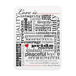 Imán El amor es amor, las palabras importan