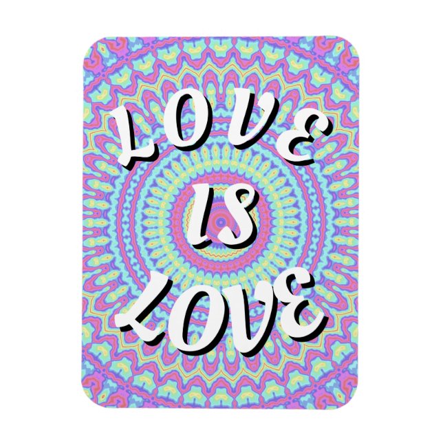 Imán El amor es amor    OrgulloMagnet (Vertical)