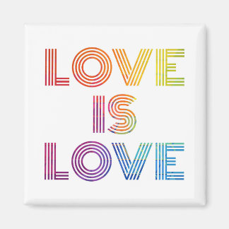 Imán El amor es amor | Rayas modernas