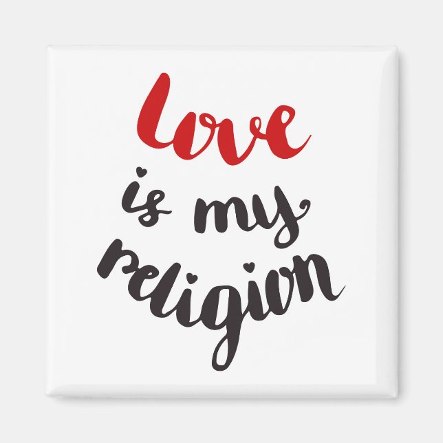 Imán El amor es mi religión (Frente)