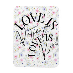 Imán El amor es paciente, el amor es amable