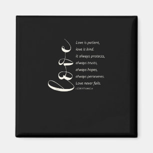 Imán El Amor Es Paciente El Amor Es Amable Corintios Bi