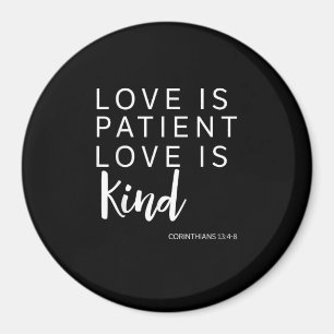 Imán El Amor Es Paciente El Amor Es Amable Corintios Fe