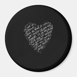 Imán El Amor Es Paciente El Amor Es Amable Inspiración