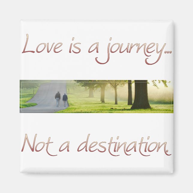 Imán El amor es un viaje (Frente)