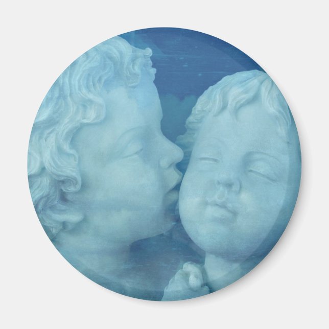 Imán El amor está en el aire, los ángeles de piedra vin (Frente)