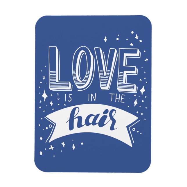 Imán El Amor Está En El Pelo (Vertical)