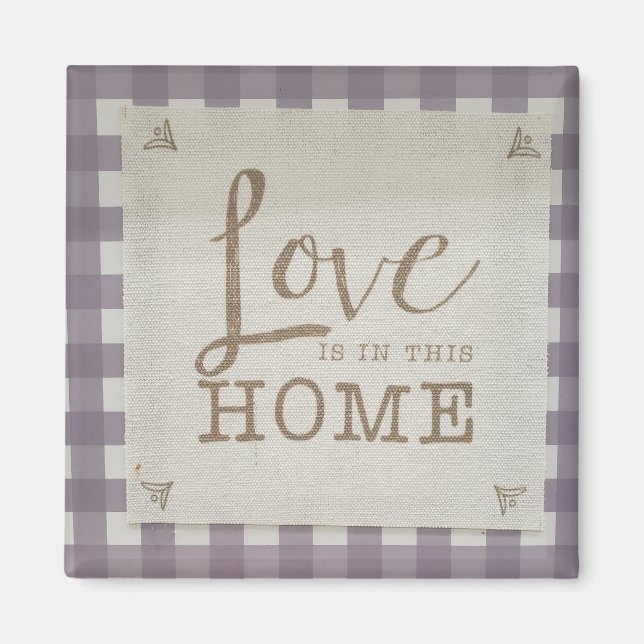 Imán El amor está en esta casa (Frente)