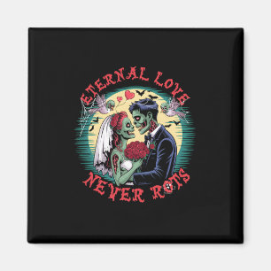 Imán El amor eterno nunca roba a la Boda zombiana Roman