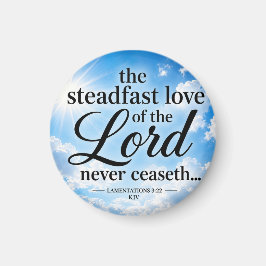 Imán El amor inquebrantable del Señor nunca cesa KJV