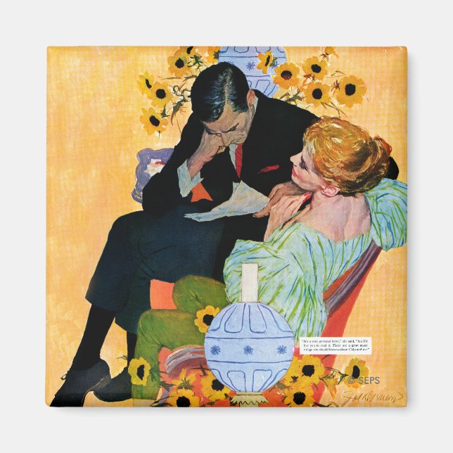 Imán El amor muere lentamente (Frente)