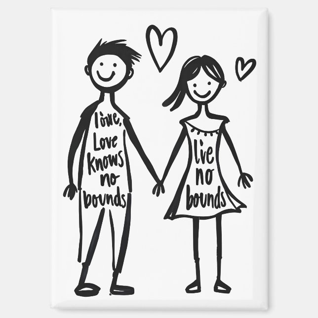 Imán El amor no conoce límites (Anverso)