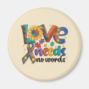 Imán El amor no necesita palabras autismo