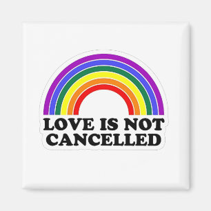 Imán El amor no se cancela el mes del orgullo LGBT arco