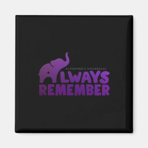 Imán El amor nunca olvida el elefante de Alzheimer 2