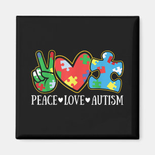 Imán El amor por la paz el autismo rompe el autismo de 