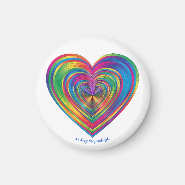 Imán El amor verdadero es bueno (Frente)