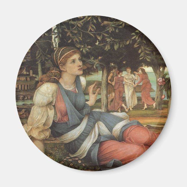 Imán El amor y la mucama de John Stanhope (Frente)