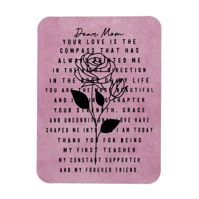 Imán El amor y la orientación de mamá (Vertical)