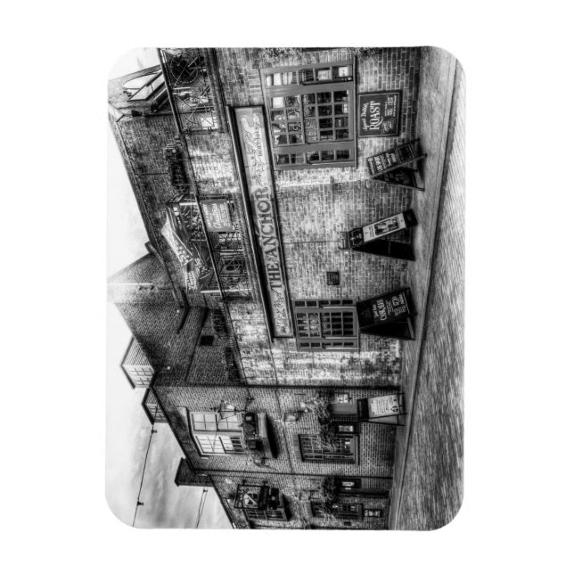 Imán El Anchor Pub London Art (Vertical)