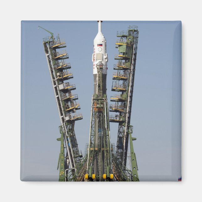 Imán El andamio de lanzamiento se pone en marcha (Frente)