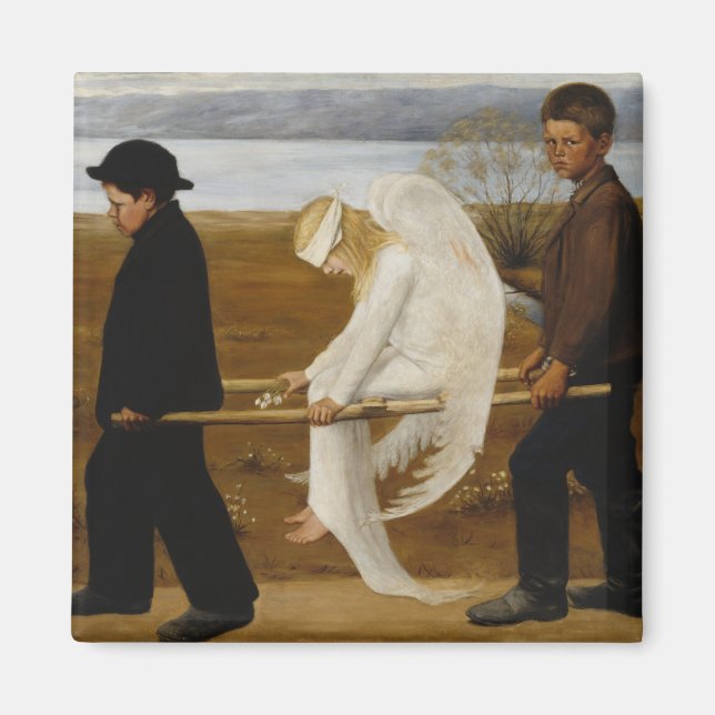 Imán El ángel herido (Frente)