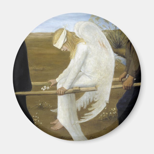 Imán El Ángel Herido (detalle) (Frente)