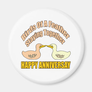 Imán el aniversario ducks t