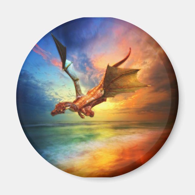 Imán El año del dragón (Frente)